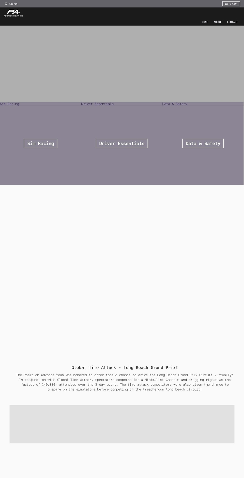 positionadvanceusa.com shopify website screenshot