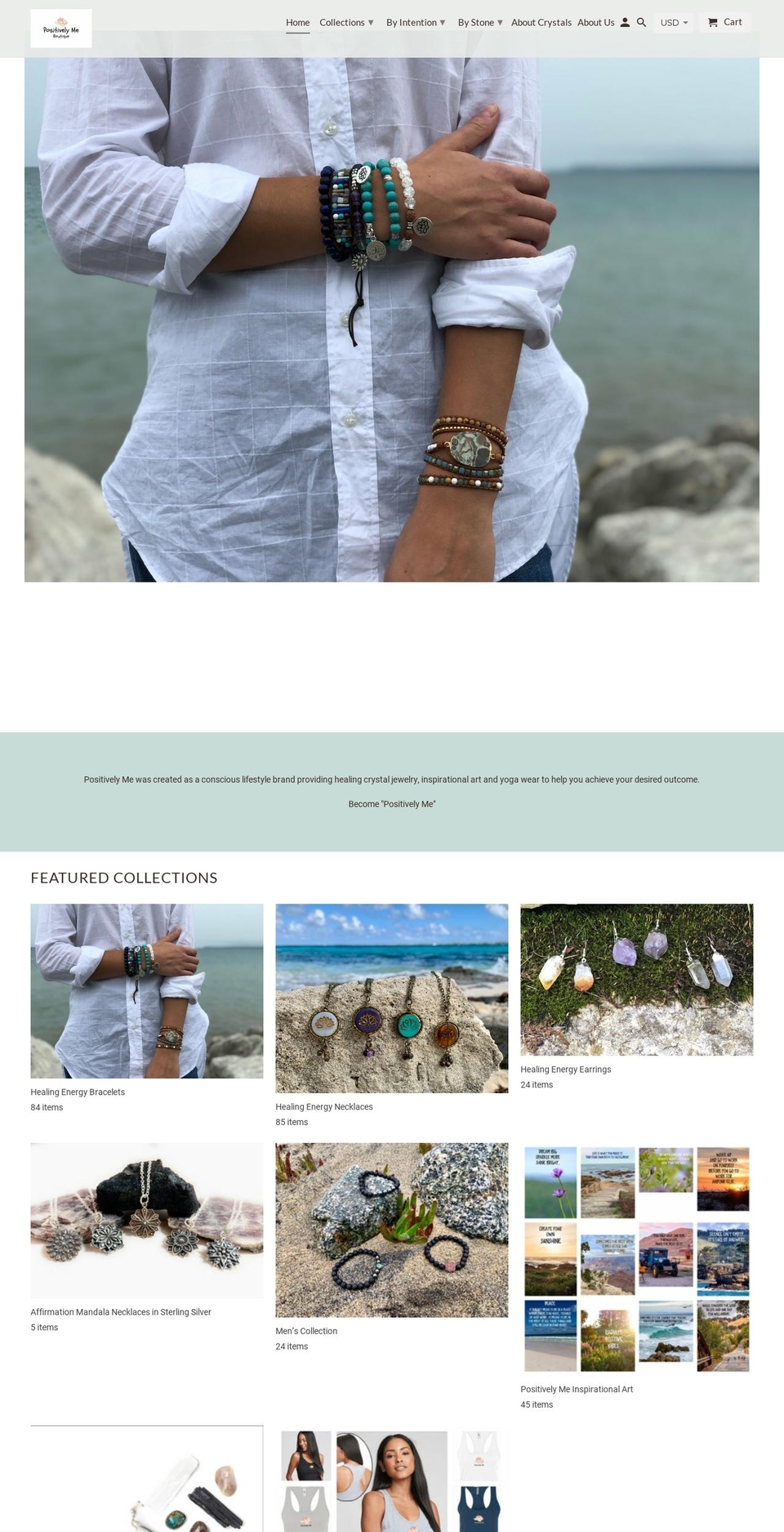 positivelymeboutique.com — Shopify storefront screenshot