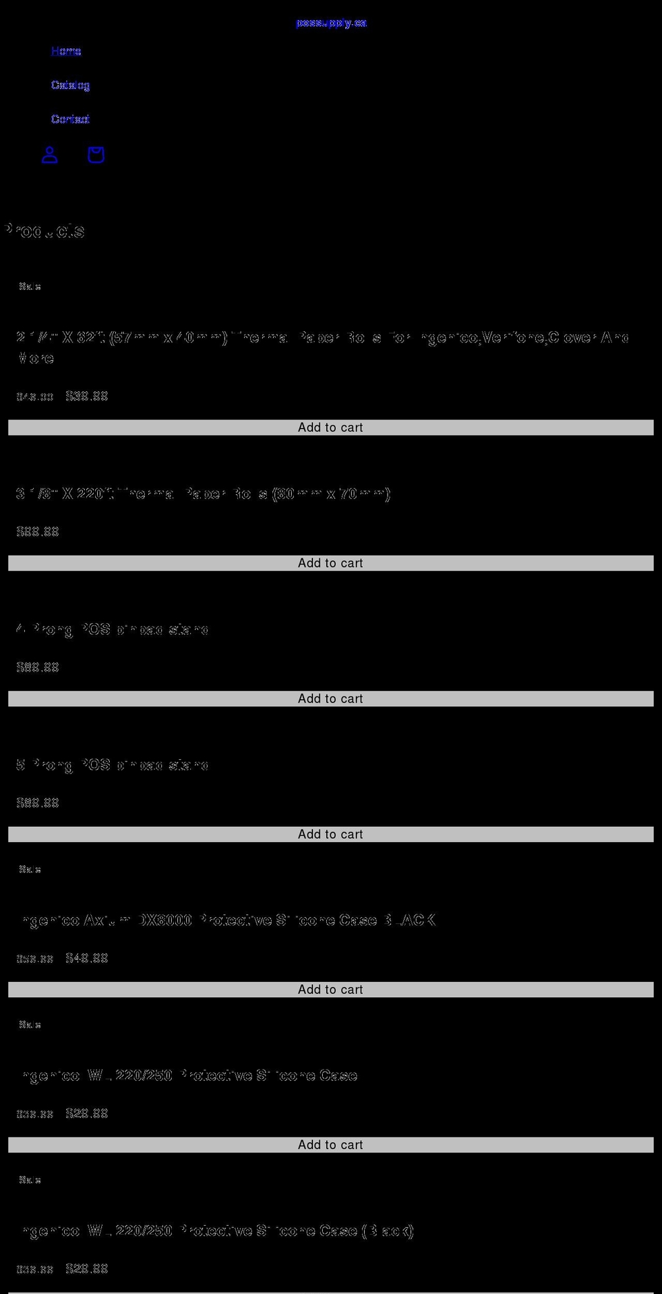 possupply.ca shopify website screenshot