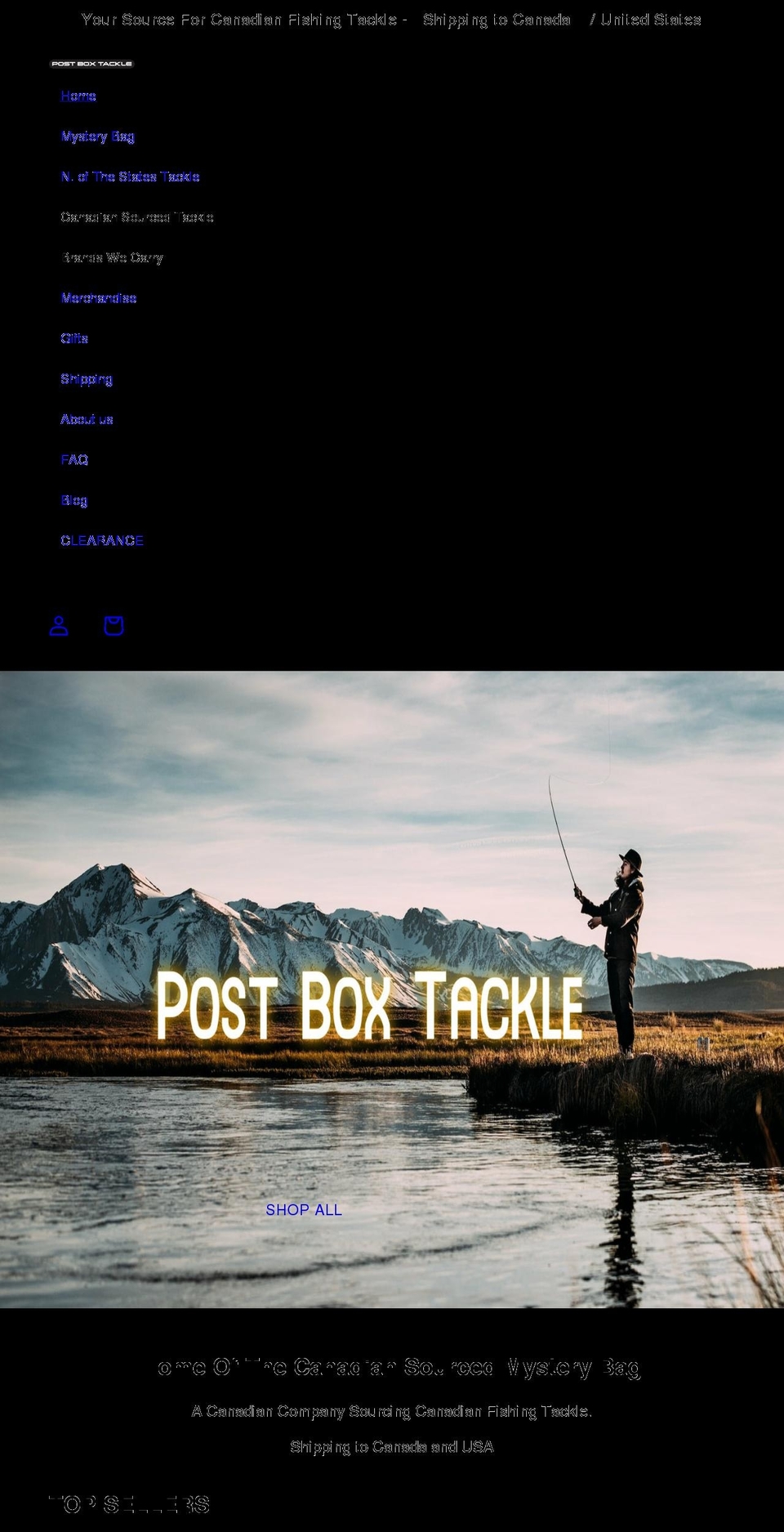postboxtackle.com shopify website screenshot