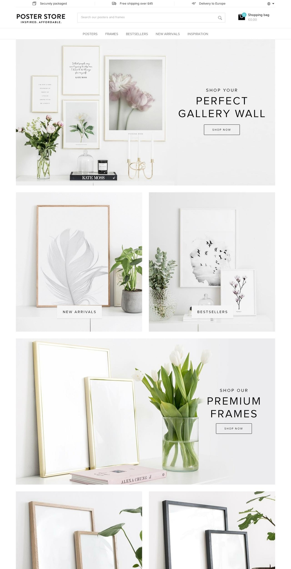posterstore.com — Shopify storefront screenshot