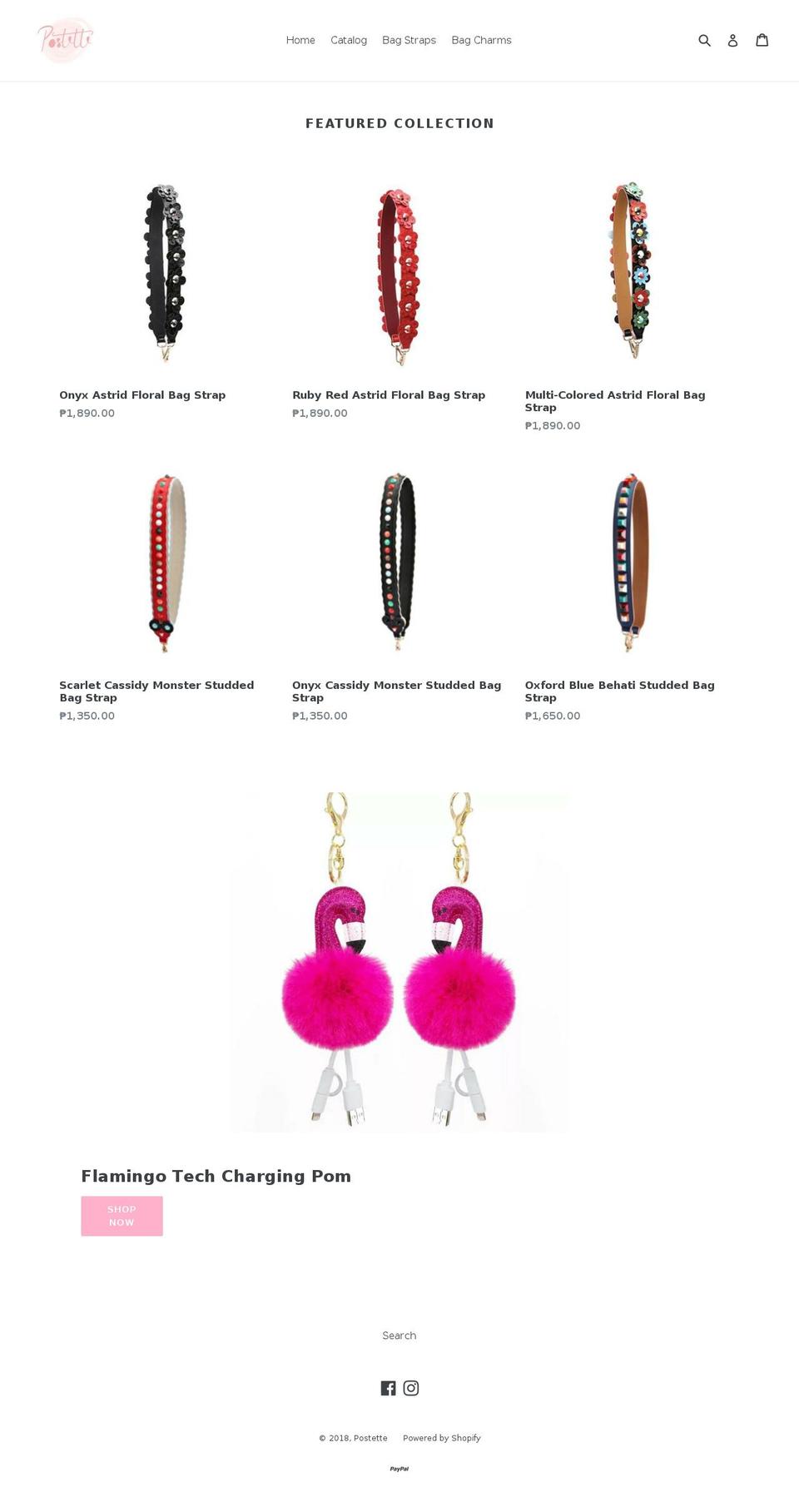 postette.com — Shopify storefront screenshot