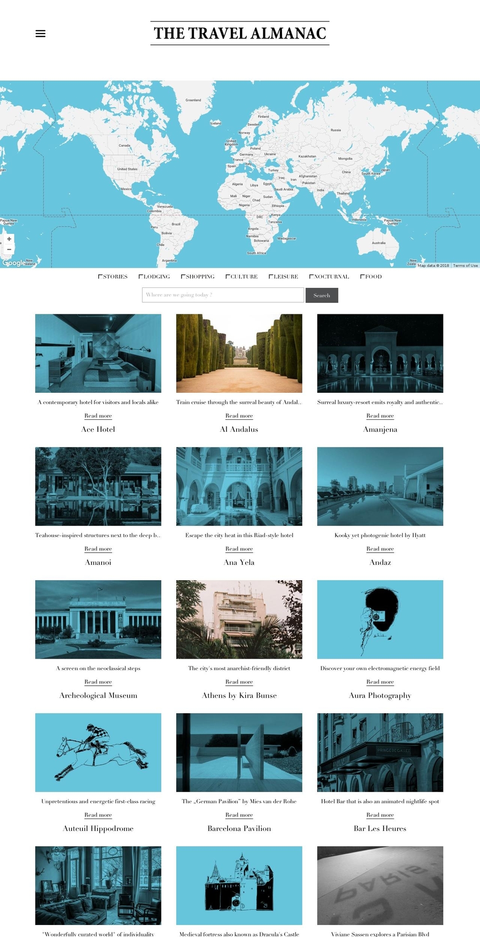posttourism.com — Shopify storefront screenshot