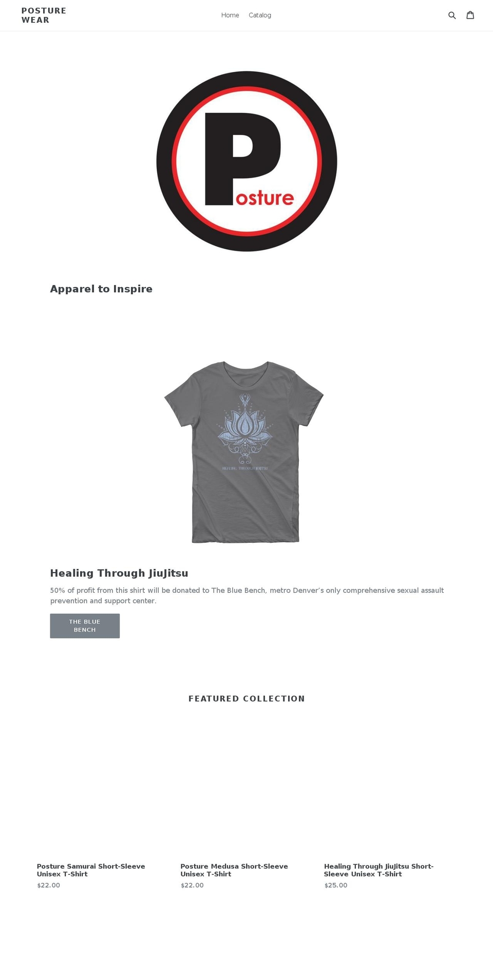 posture4life.com — Shopify storefront screenshot