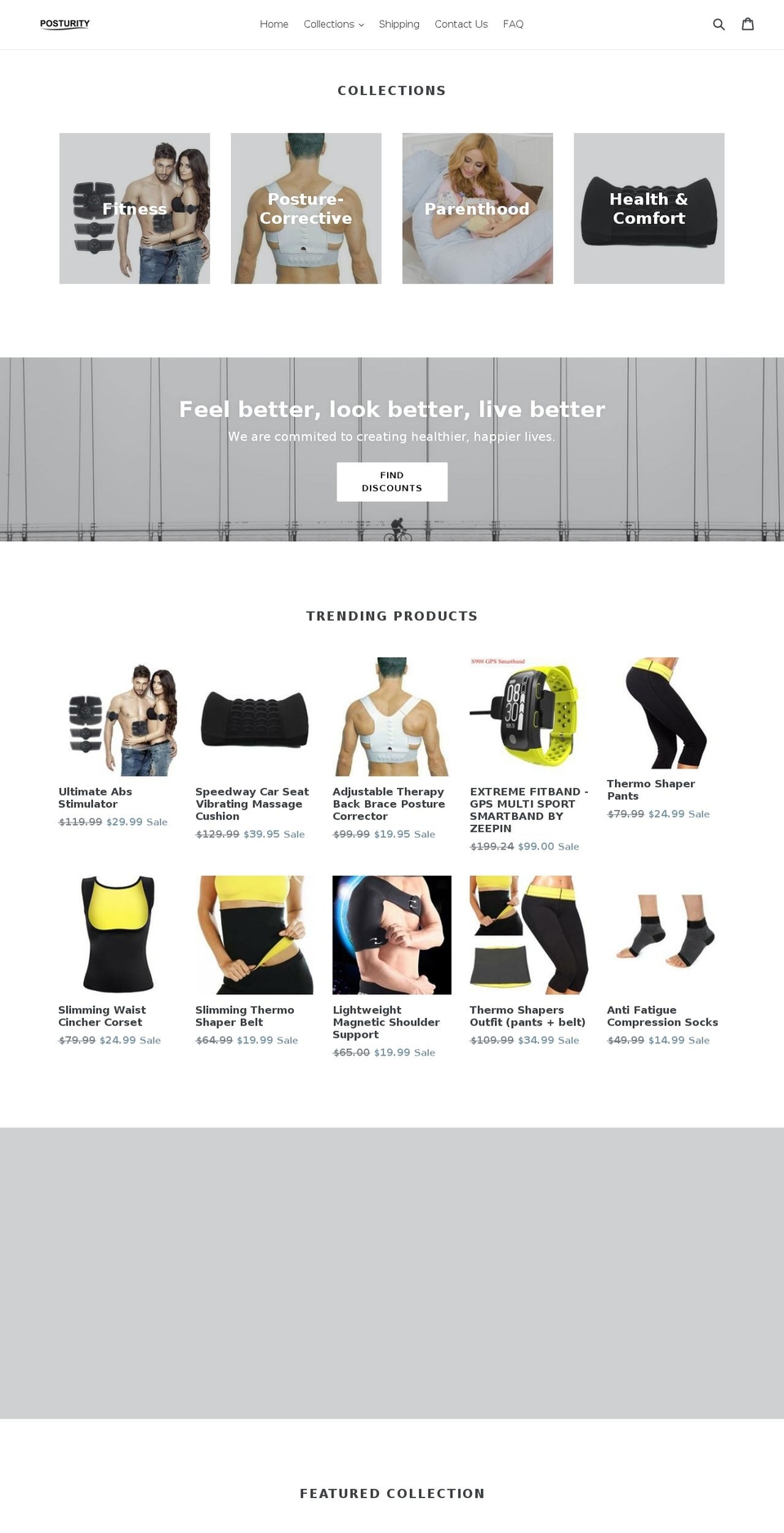 posturity.com — Shopify storefront screenshot