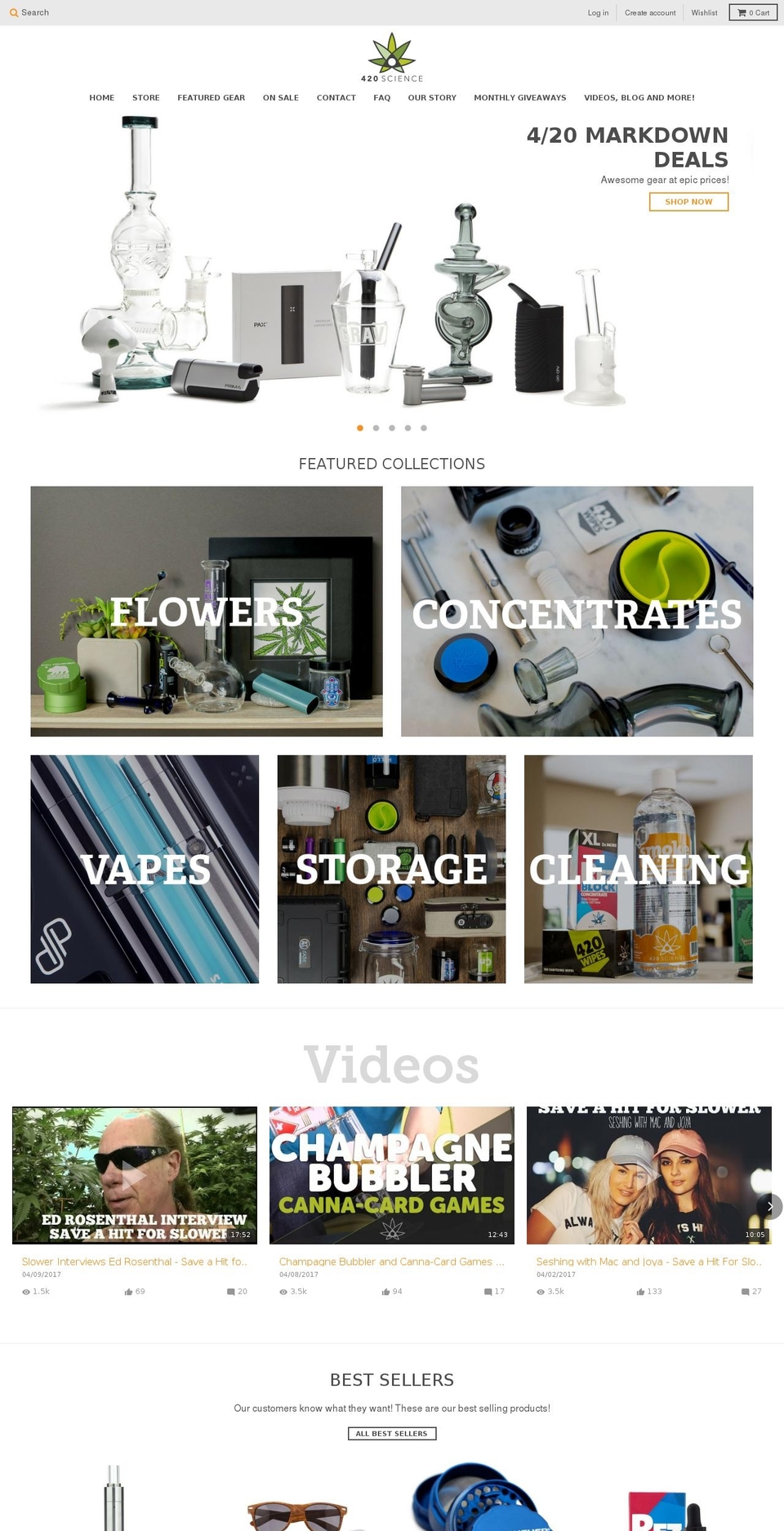 potmicroscope.com shopify website screenshot