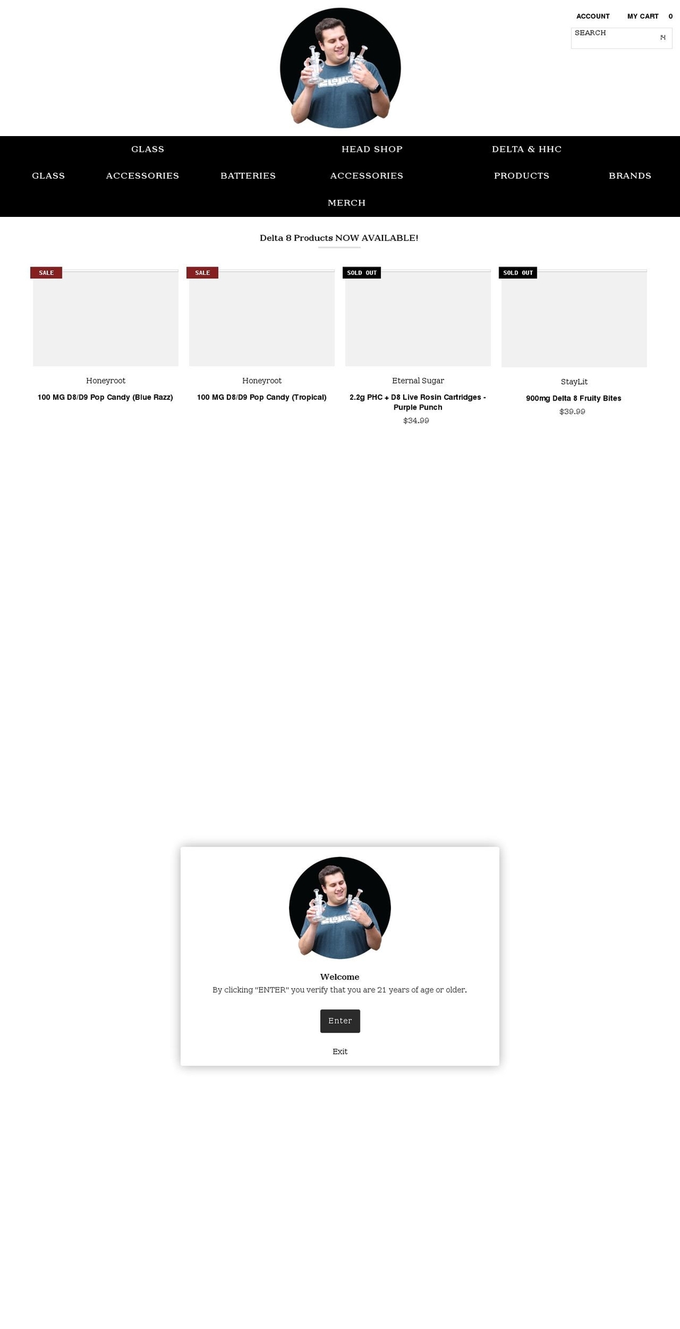 potporn.com shopify website screenshot