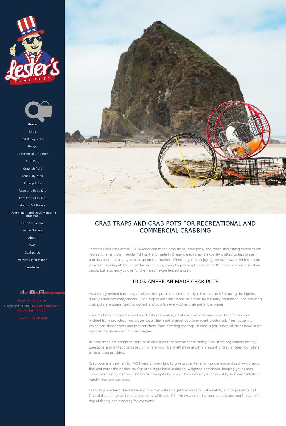 potpullers.com — Shopify storefront screenshot