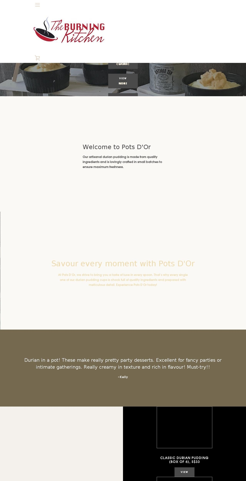 potsdor.com — Shopify storefront screenshot