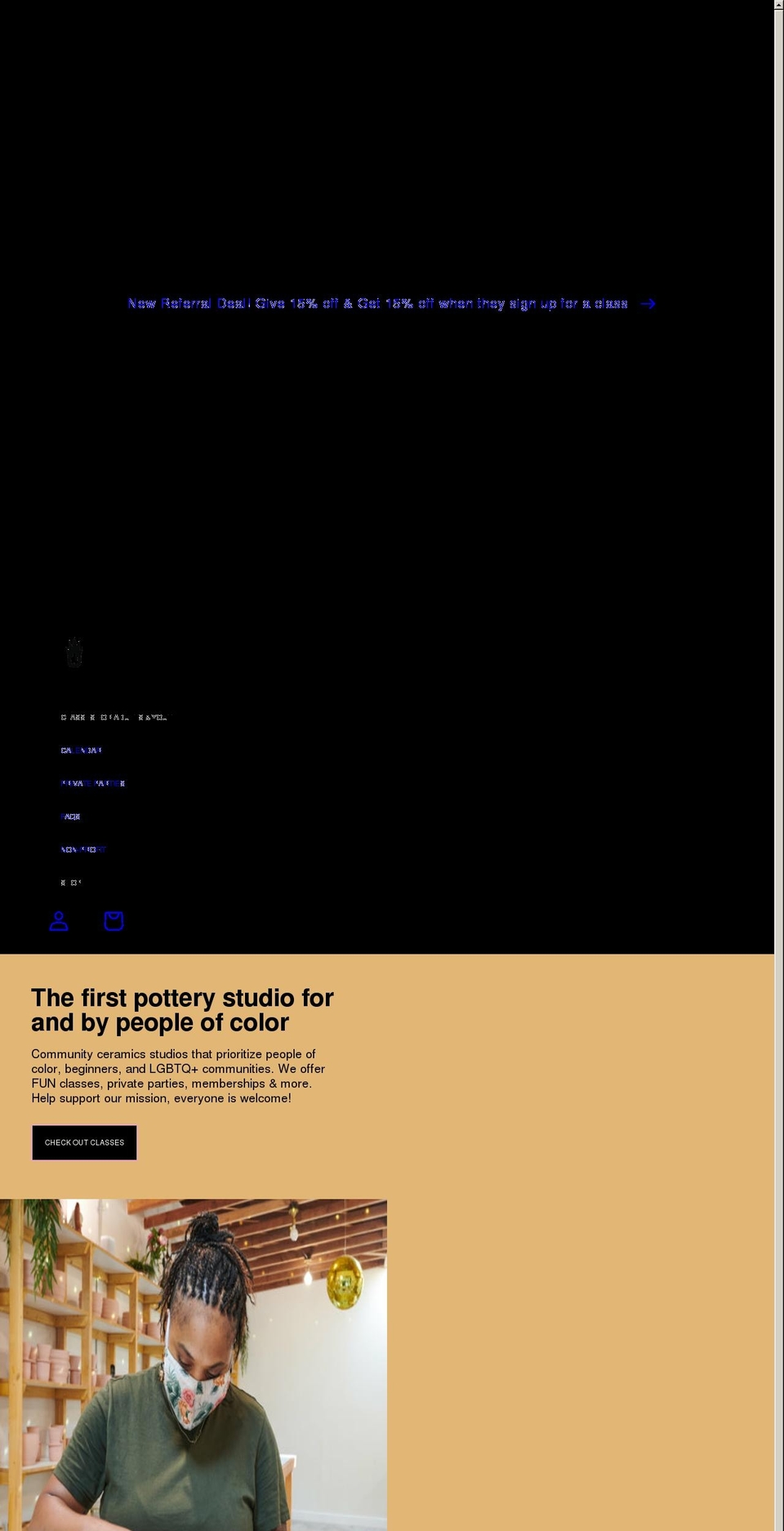 potstudiola.com shopify website screenshot