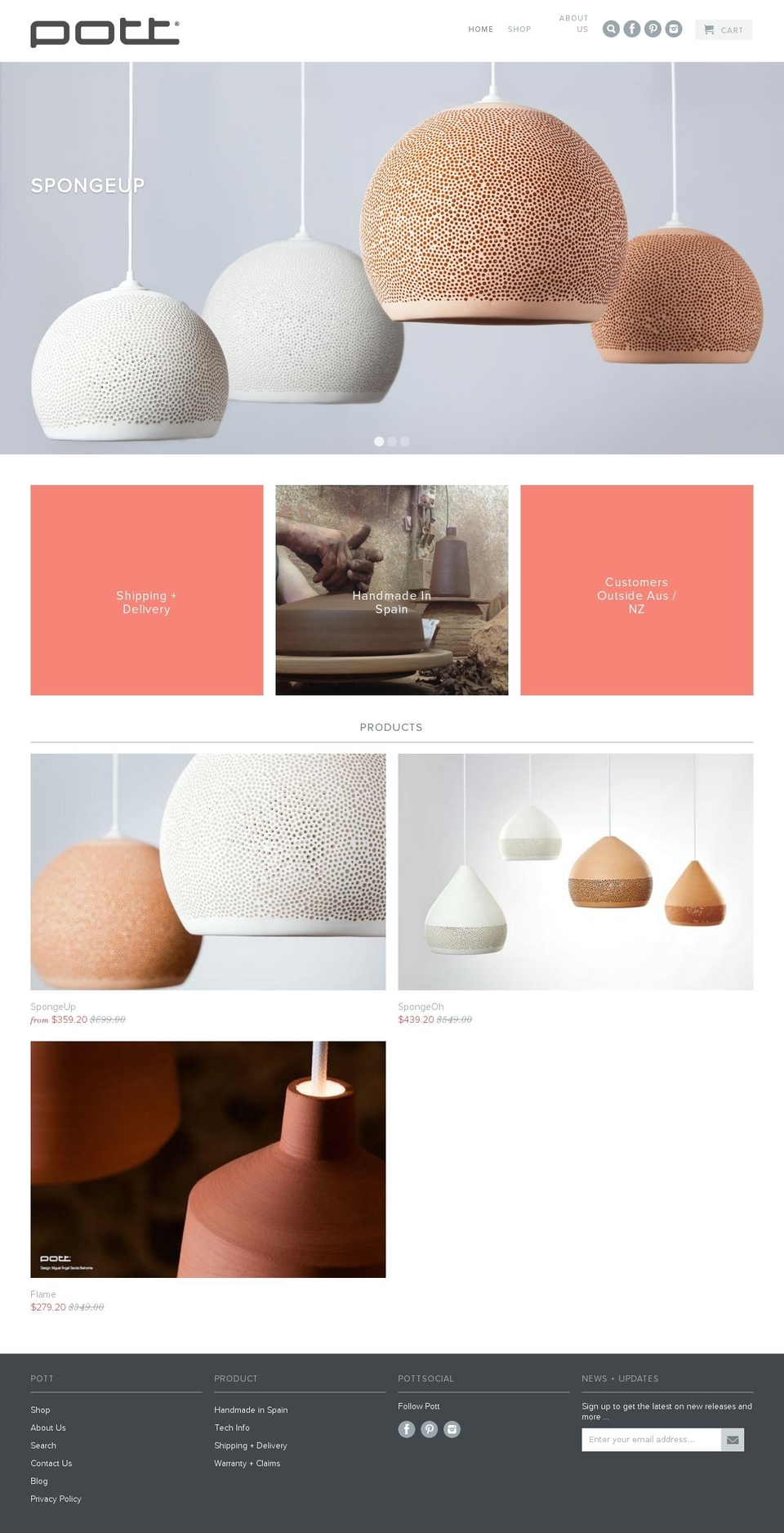 pottproject.com shopify website screenshot