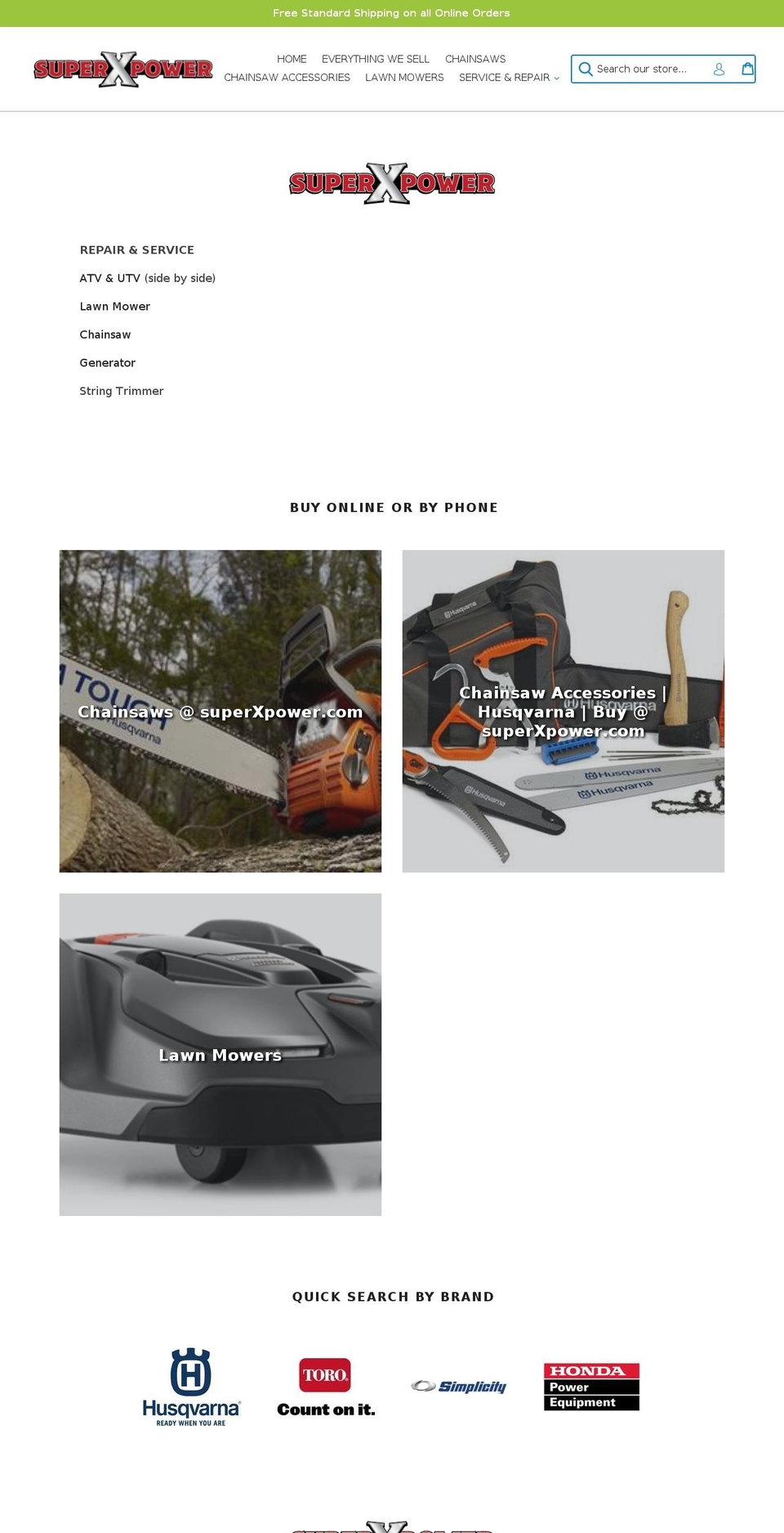 poulanparts.com — Shopify storefront screenshot