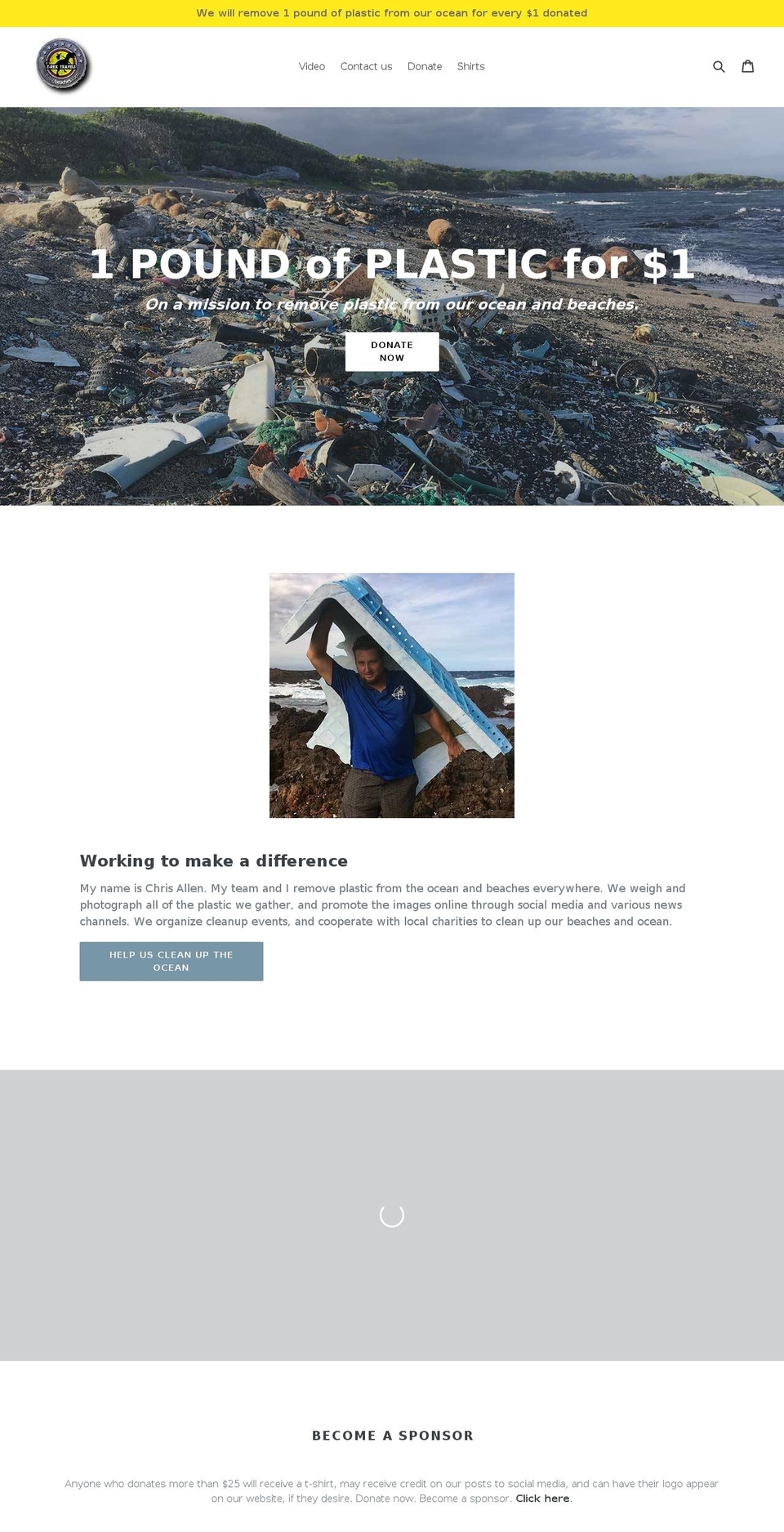 poundplastic.com — Shopify storefront screenshot