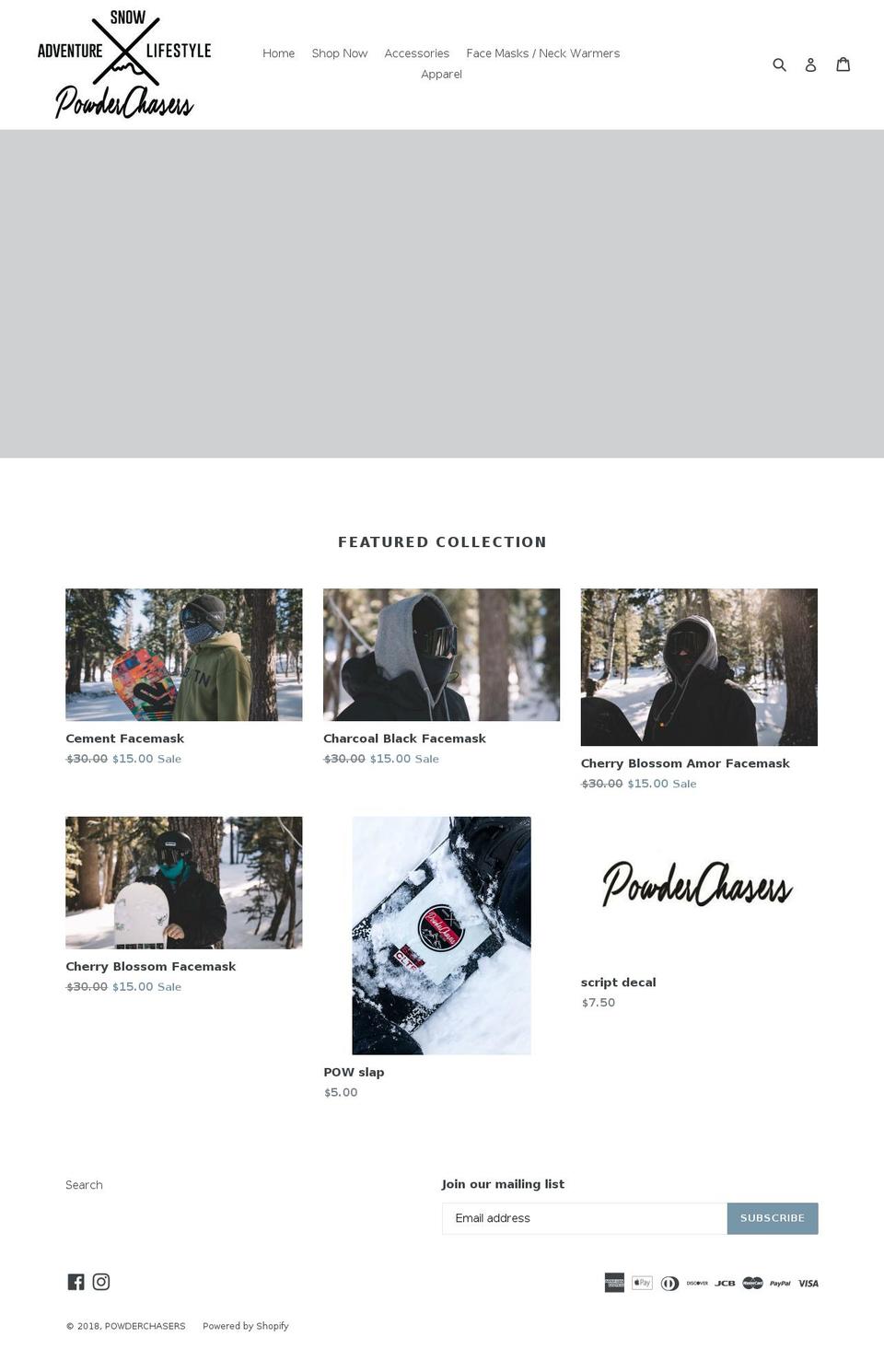 powchsers.com — Shopify storefront screenshot