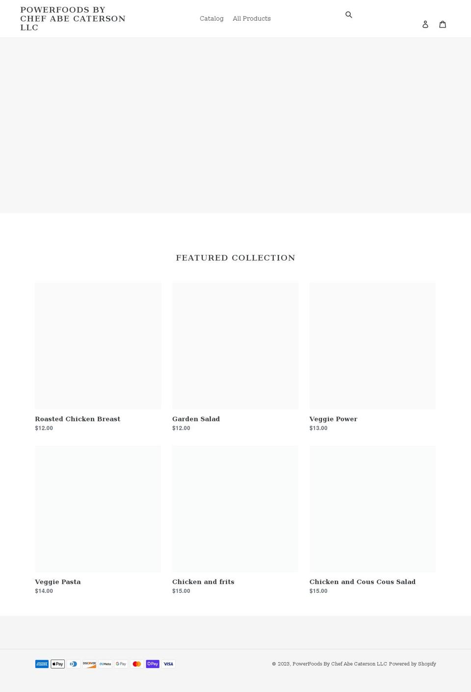power-foods2020.myshopify.com shopify website screenshot