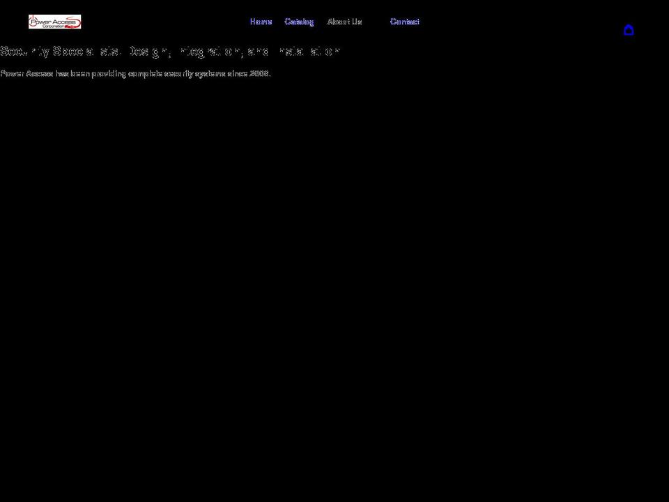 poweraccess.ca shopify website screenshot