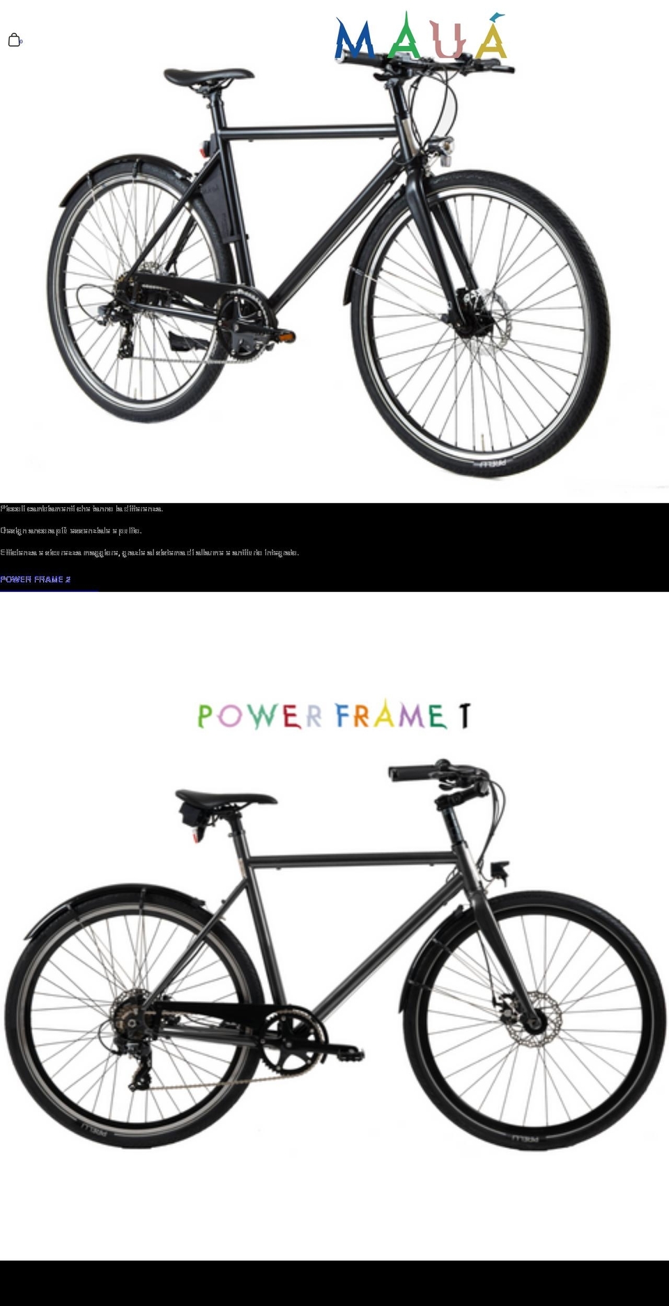 powerframe.bike shopify website screenshot