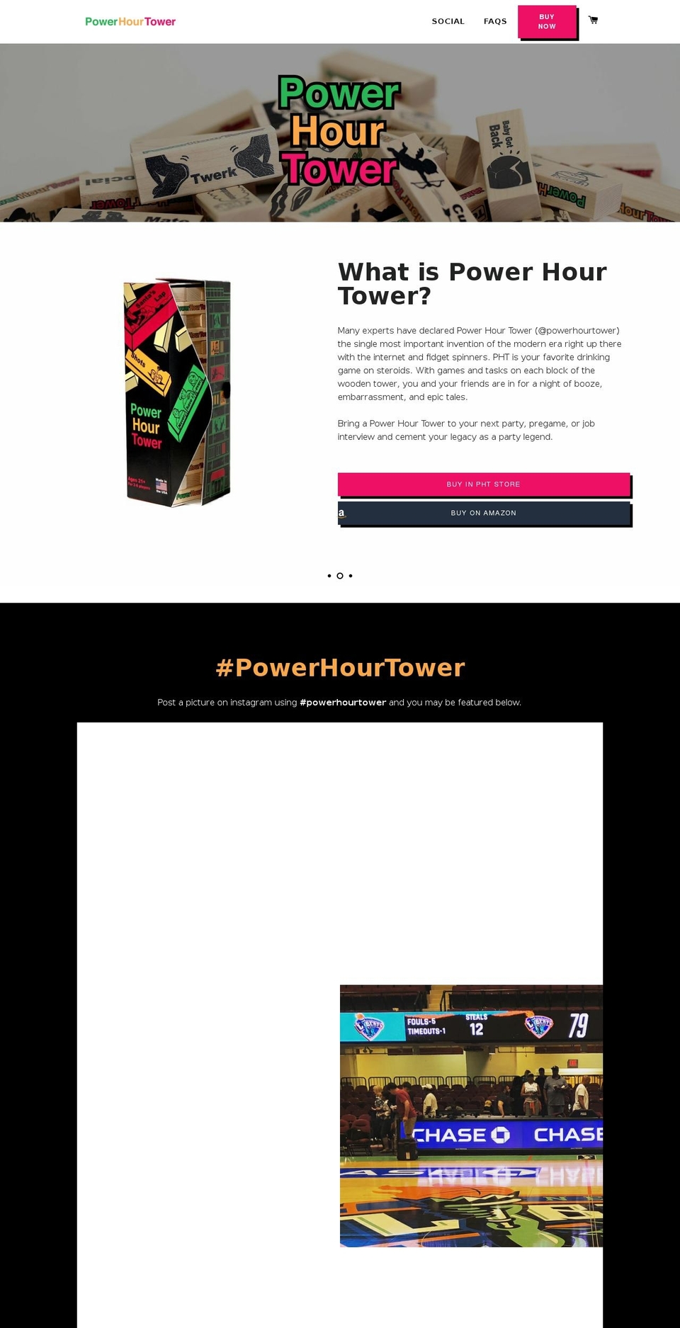 powerhourtower.com — Shopify storefront screenshot
