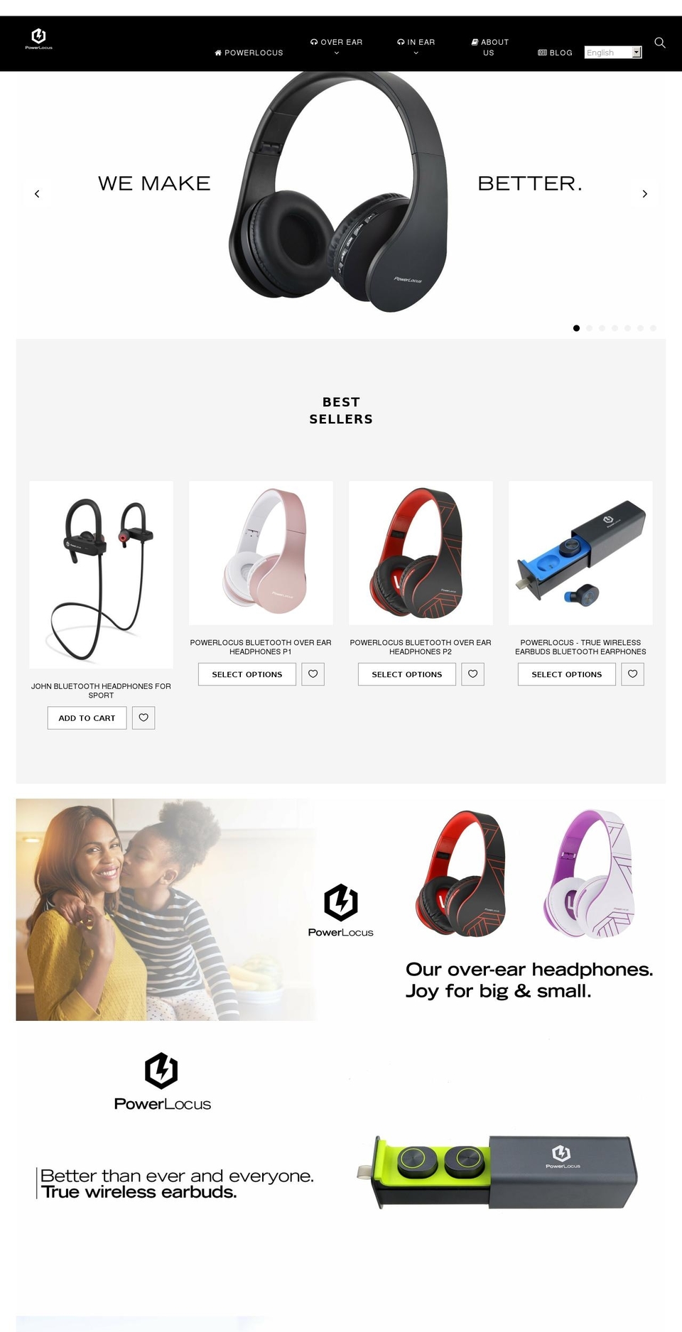 powerlocus.com shopify website screenshot