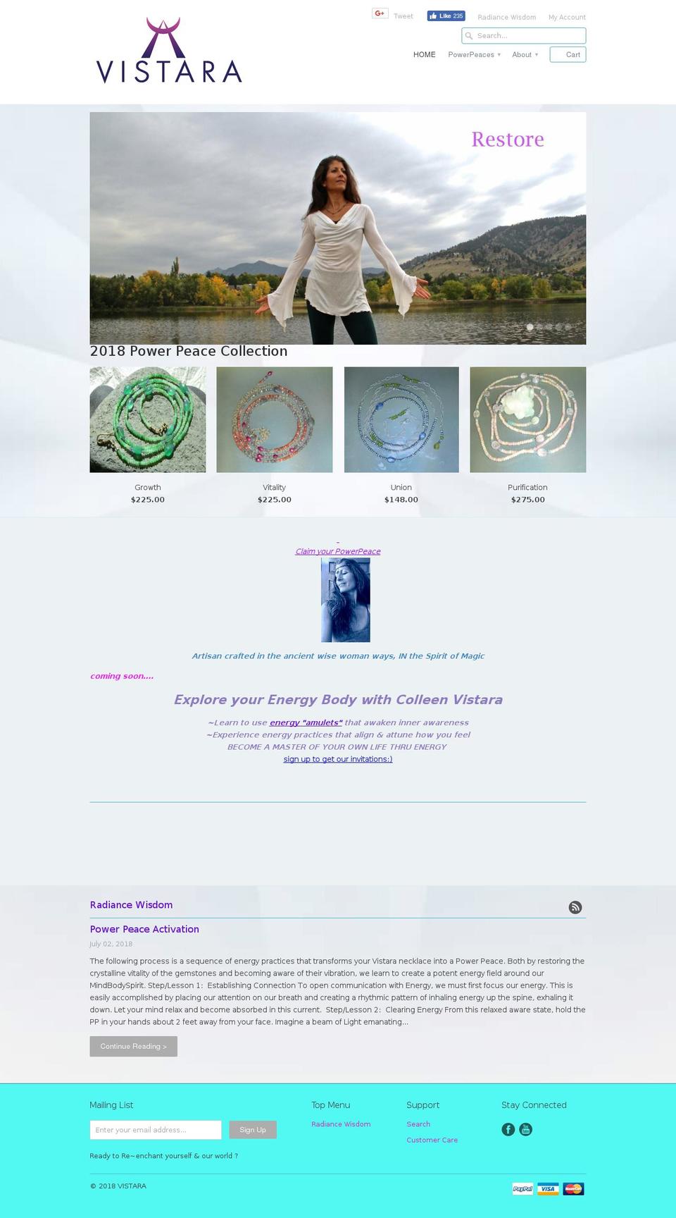 powerpeacebeauty.com — Shopify storefront screenshot