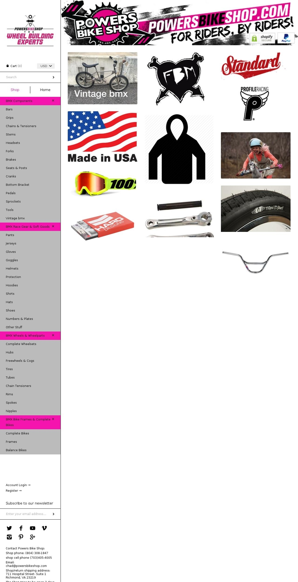 www-powersbikeshop-com-masonry Shopify theme site example powersbmxshop.com
