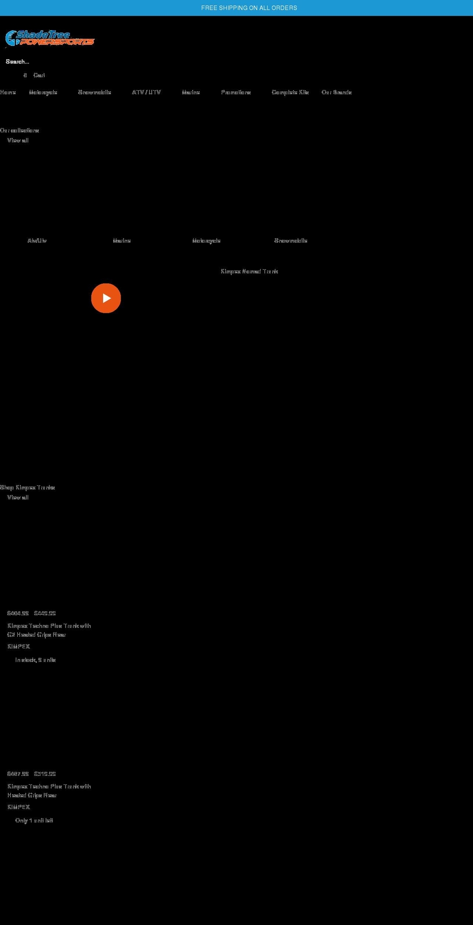 powersports-boutique.com shopify website screenshot