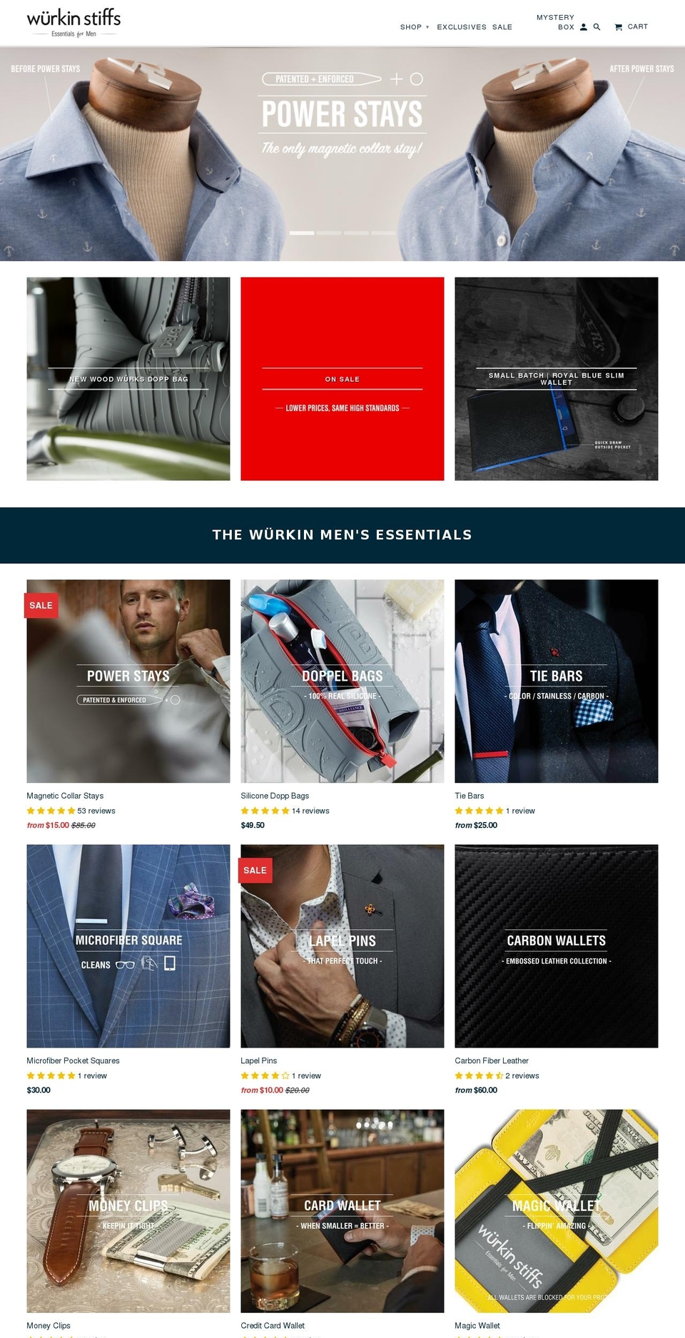 powerstays.com shopify website screenshot