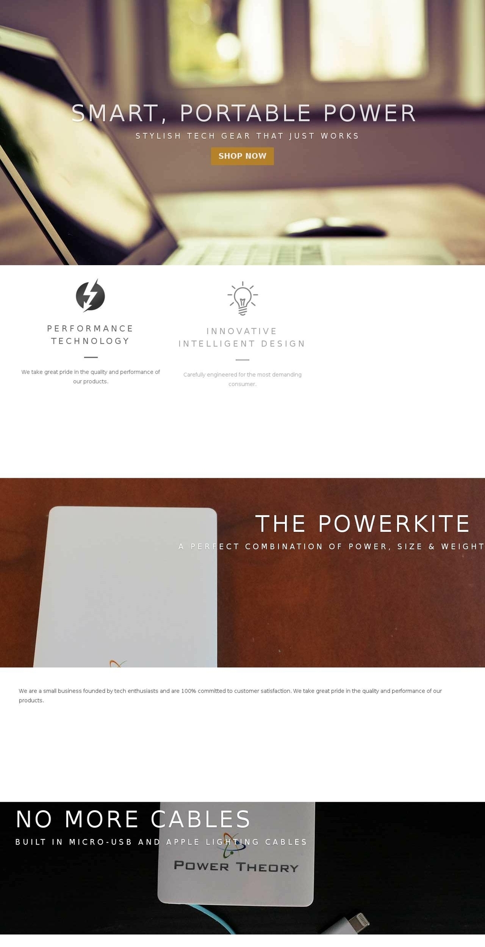 powertheory.co shopify website screenshot