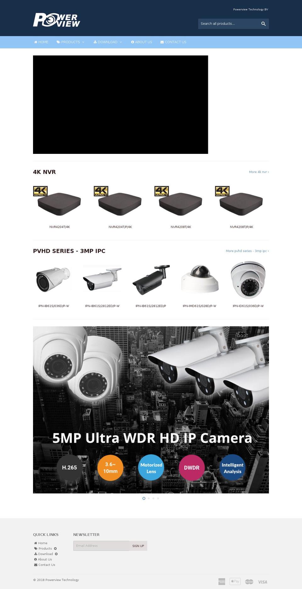 powerviewuk.com — Shopify storefront screenshot