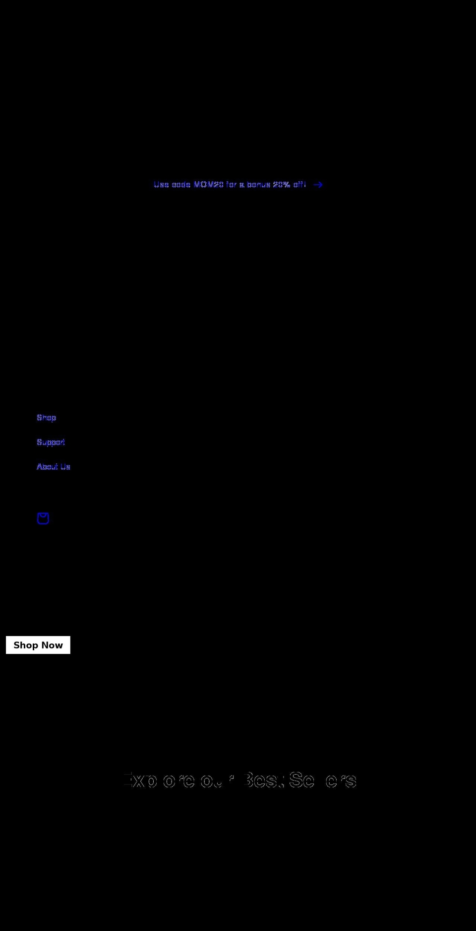 powfone.com shopify website screenshot