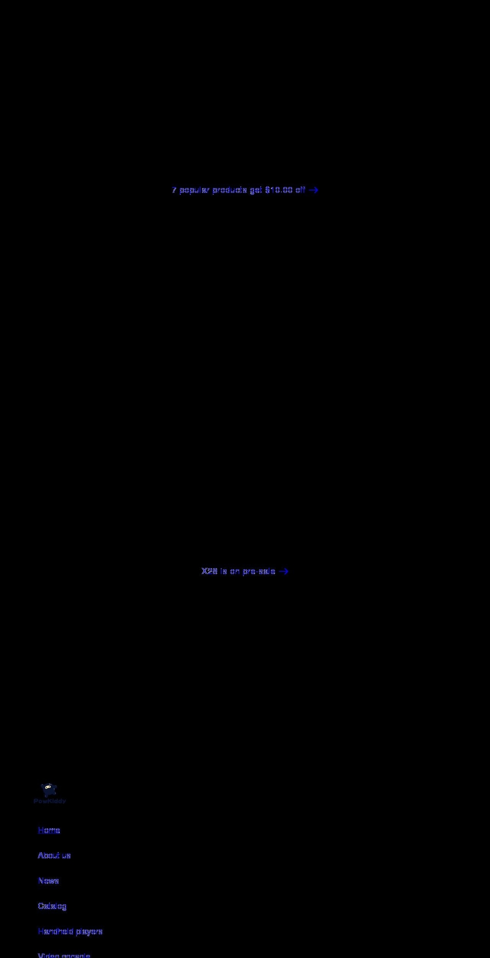 powkiddy.com shopify website screenshot