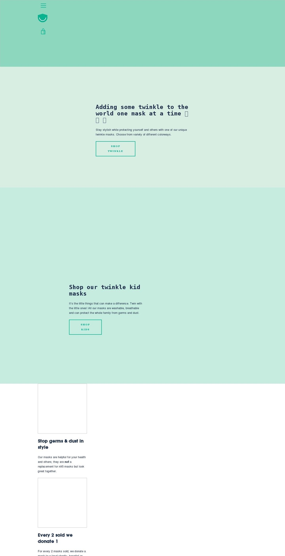 ppesafetymask.com shopify website screenshot