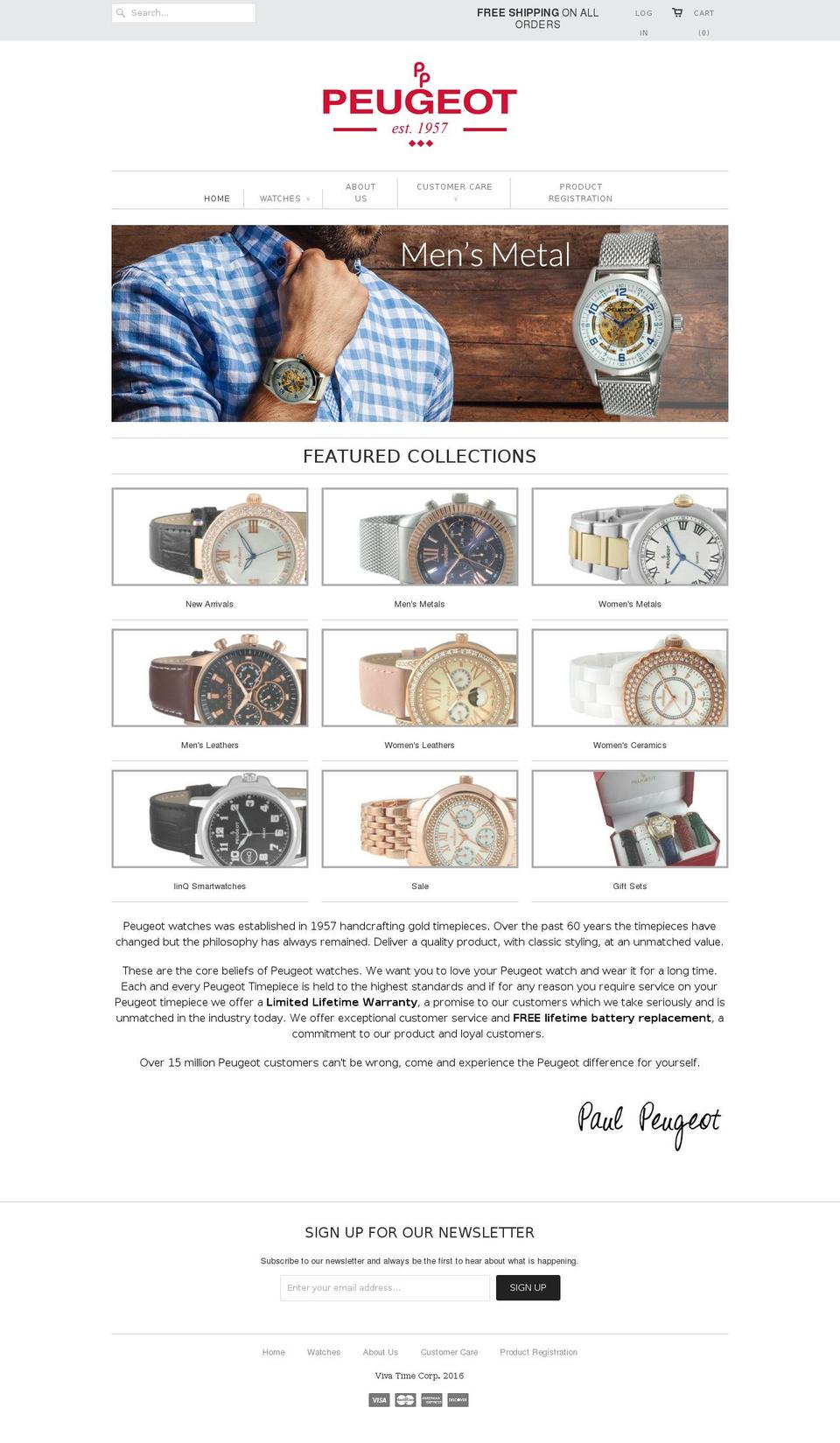 ppeugeot.com shopify website screenshot