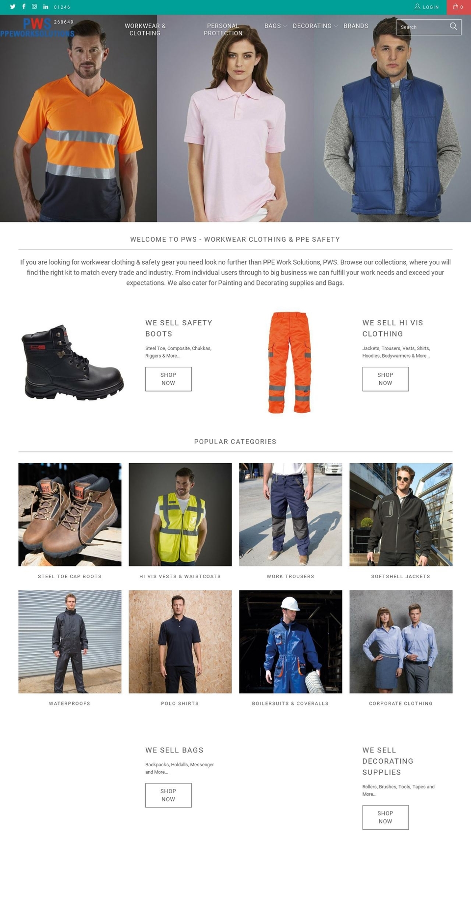 turbo-portland-July-9-2018 Shopify theme site example ppeworksolutions.net