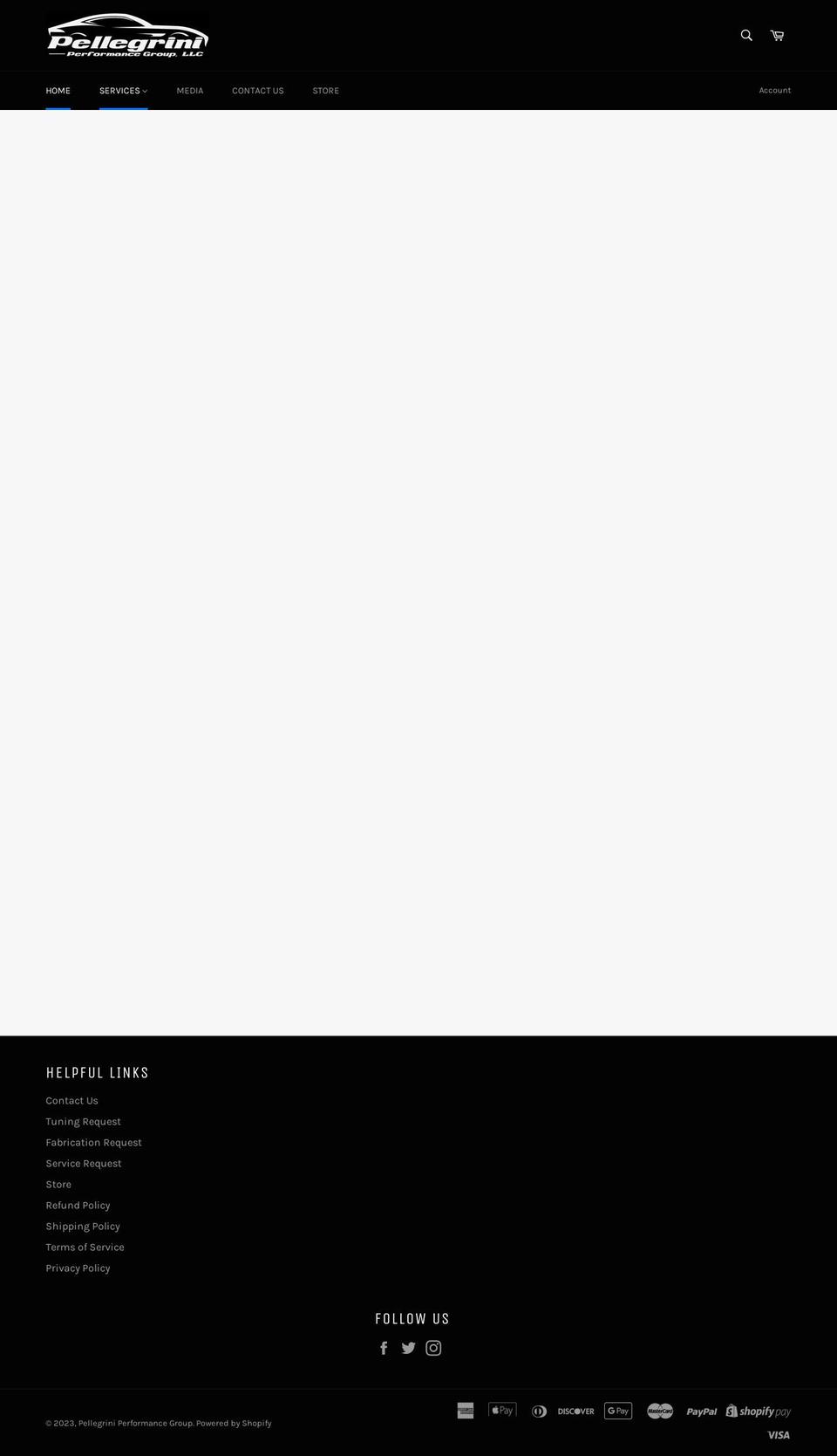 ppgcars.com shopify website screenshot