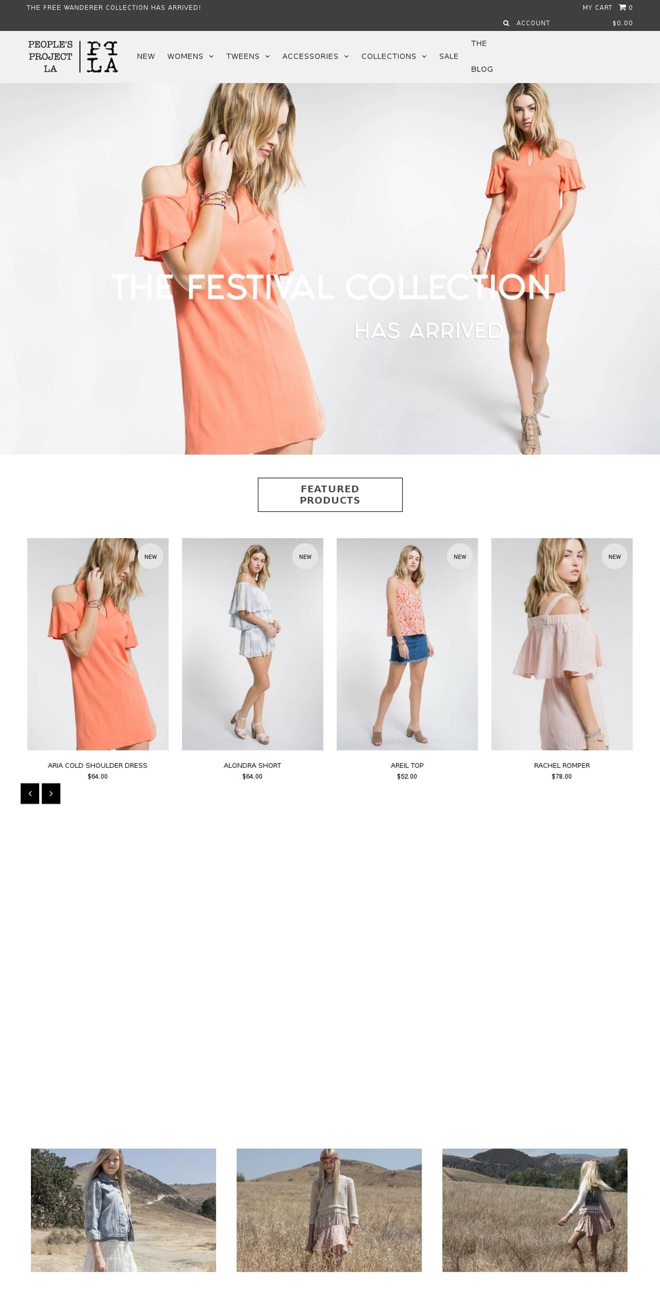 pplaclothing.com shopify website screenshot