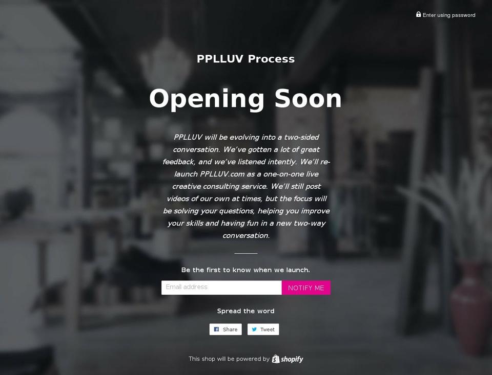 pplluvpro.com shopify website screenshot