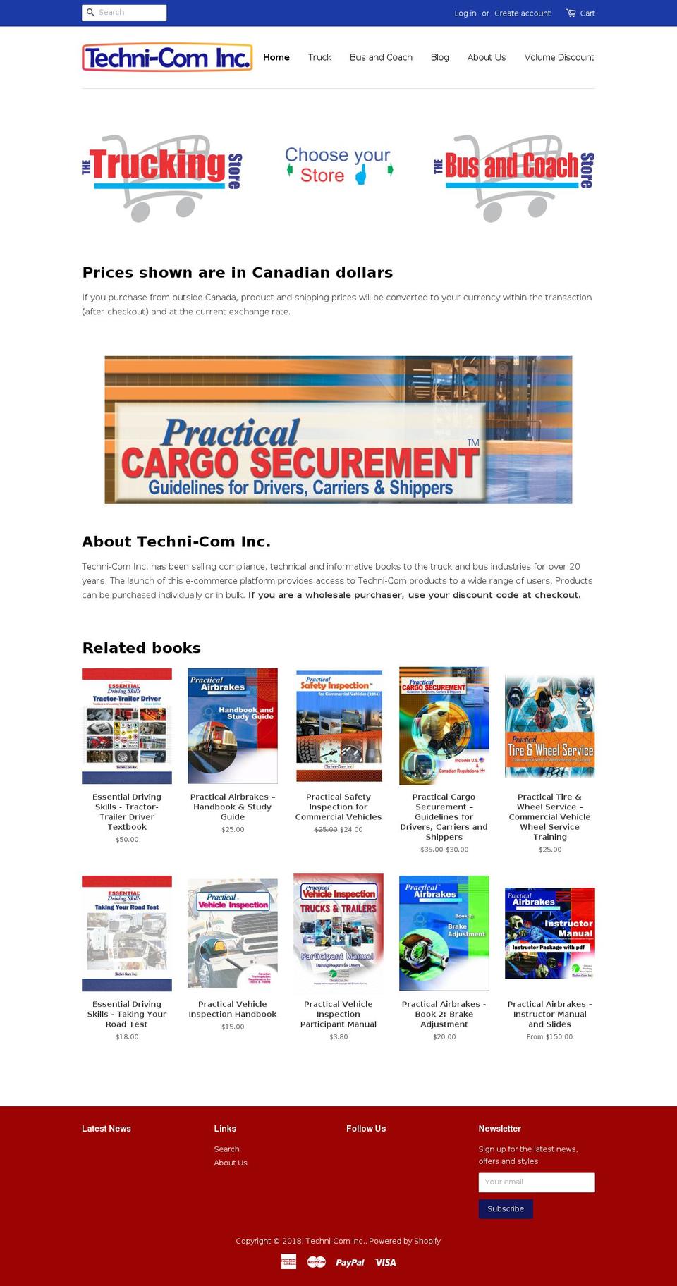 practicalsafetyinspection.com — Shopify storefront screenshot