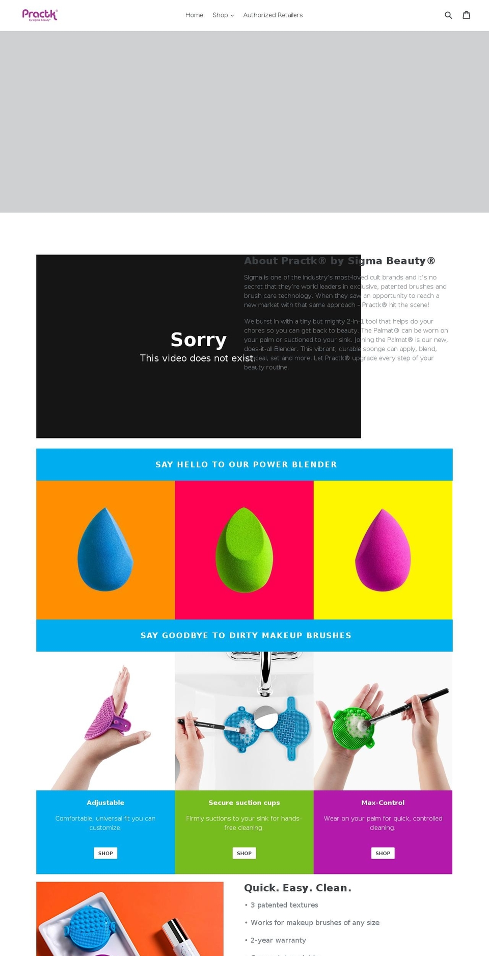 practk.com — Shopify storefront screenshot