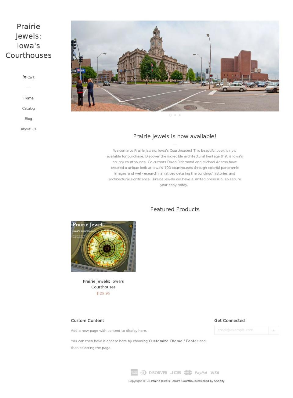 prairiejewels.com shopify website screenshot