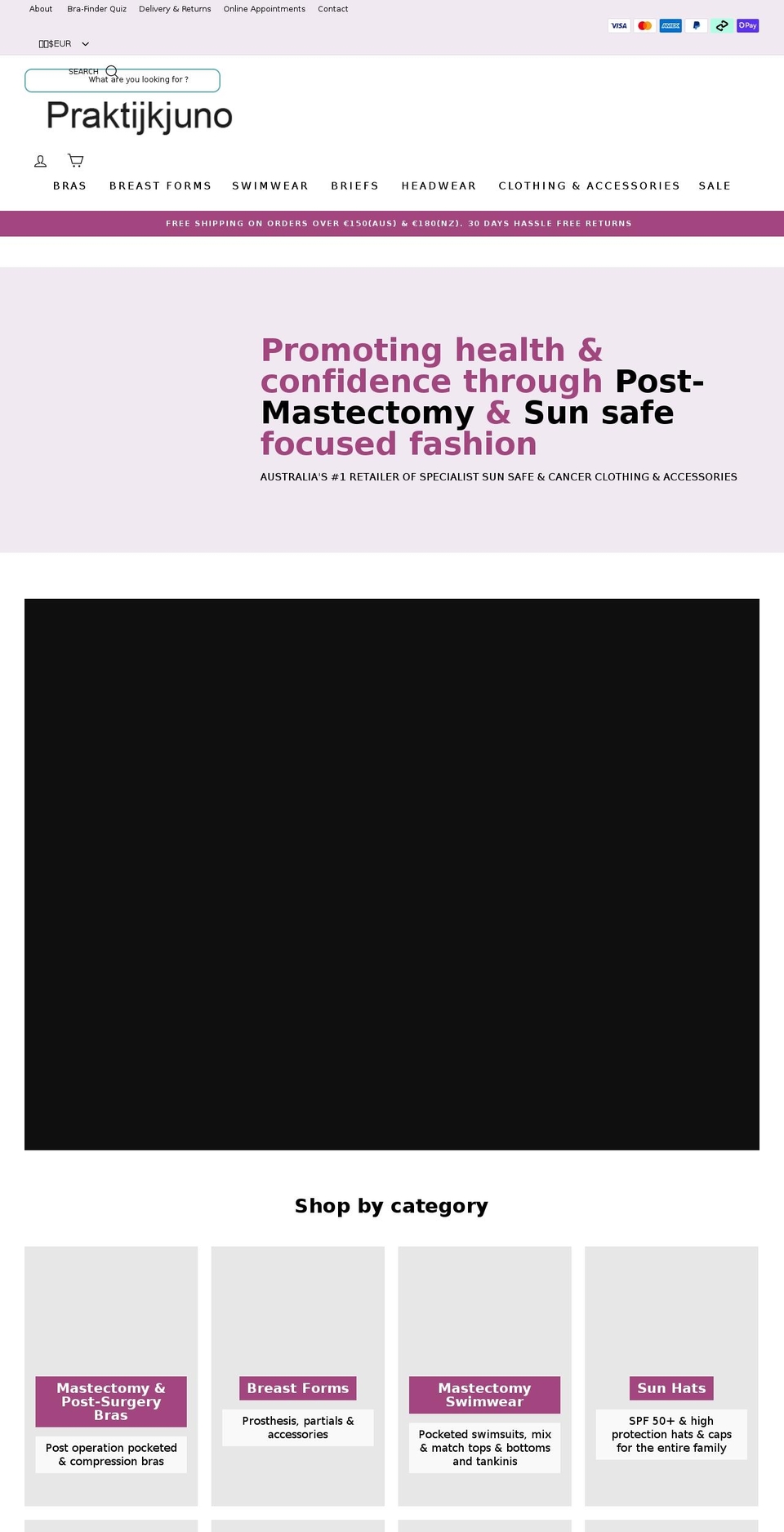 praktijkjuno.com shopify website screenshot