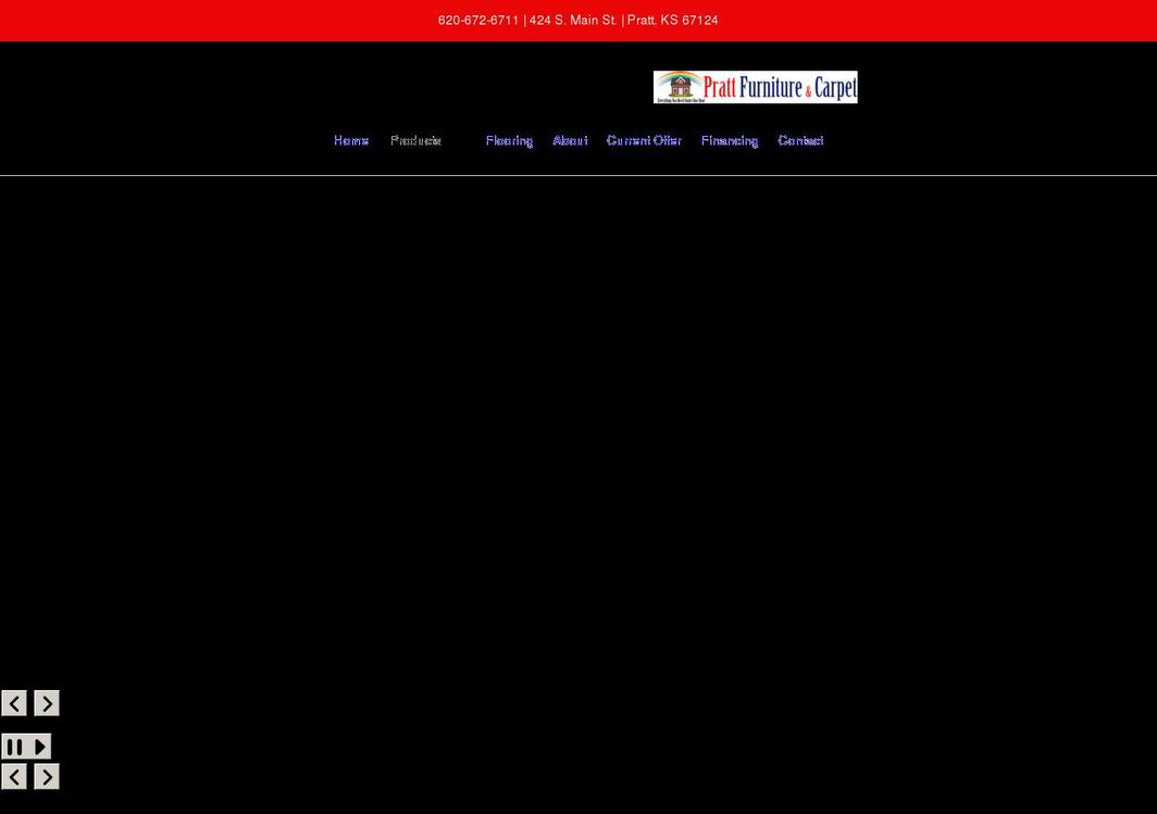 prattfurnitureandcarpet.com shopify website screenshot