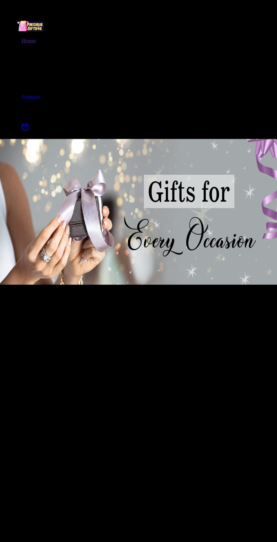 Gifts Shopify theme site example preciousgifts4u.com