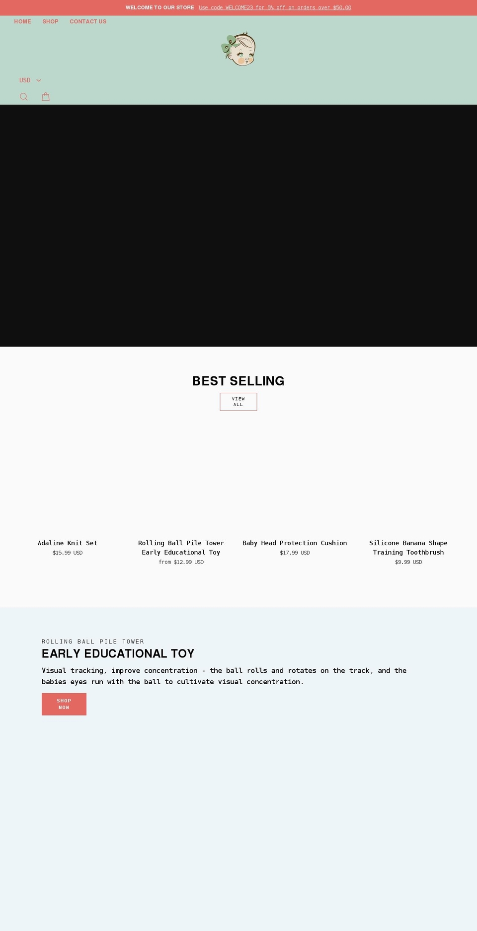 preciouspoppets.com shopify website screenshot