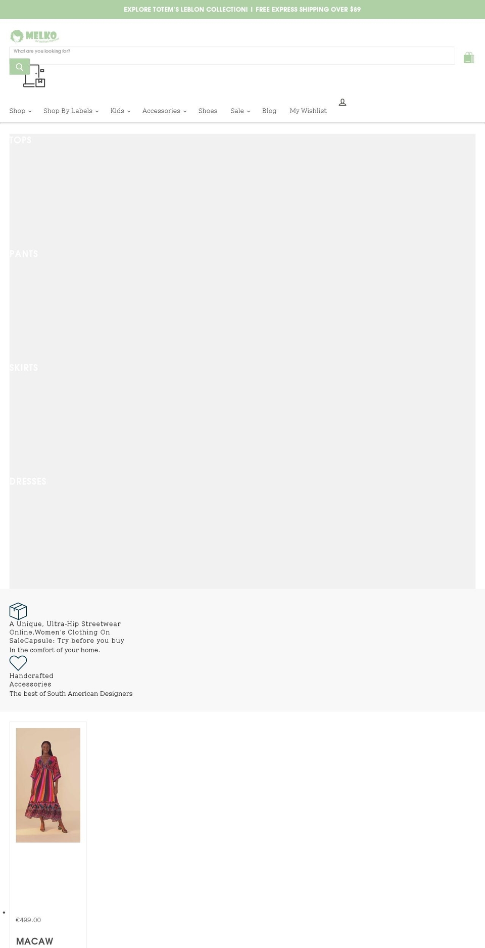 precologique.com shopify website screenshot