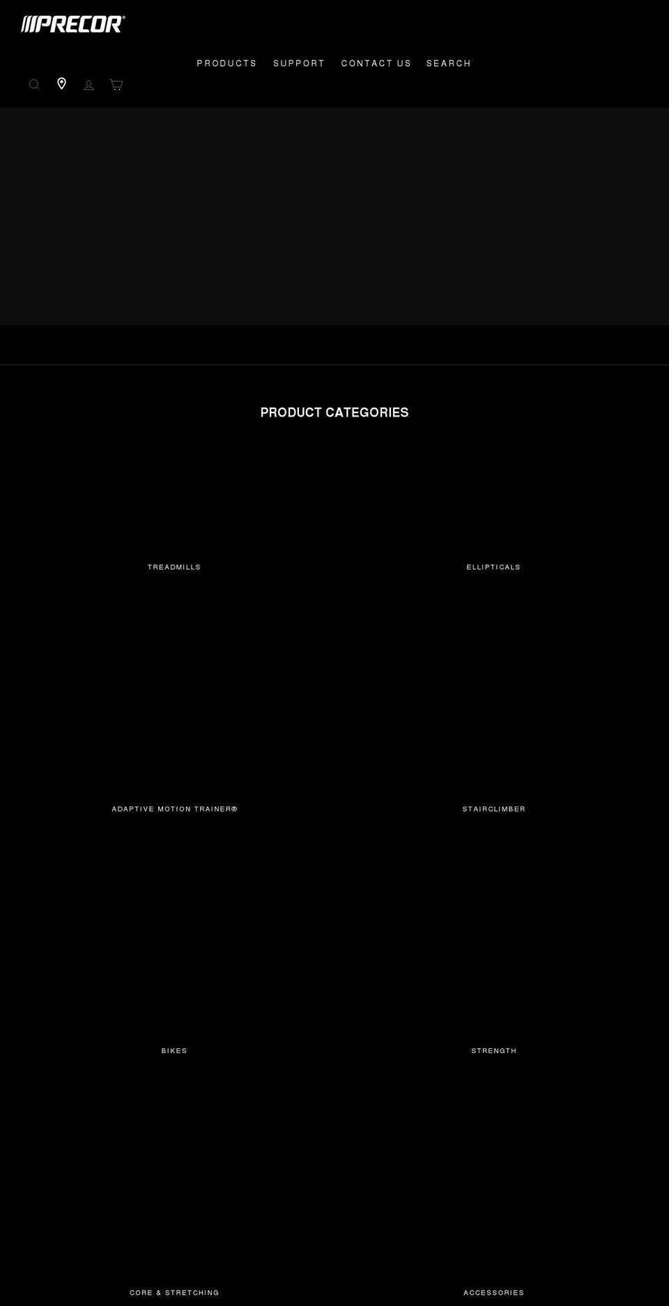 precorathome.com shopify website screenshot