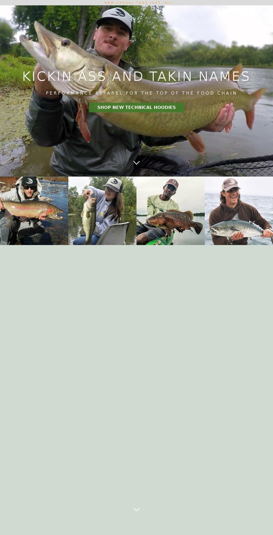 predatorflygear.com shopify website screenshot