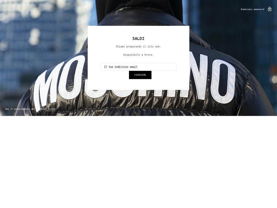 preludiomoda.it shopify website screenshot