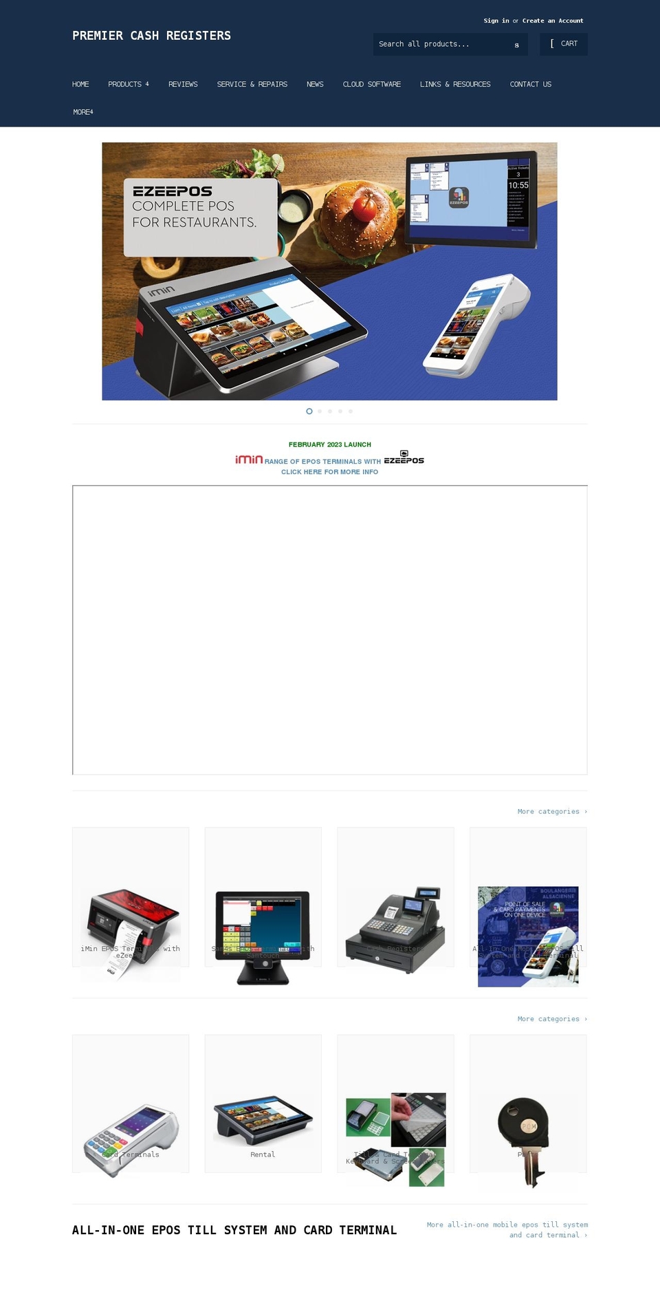 premiercash.co.uk shopify website screenshot