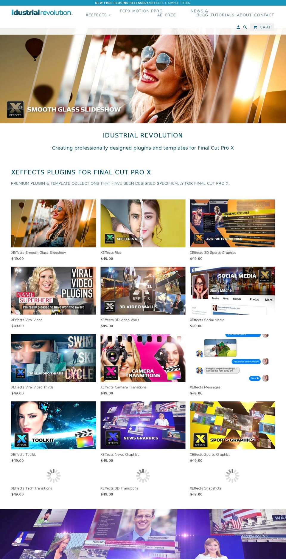 premiereplugins.com shopify website screenshot